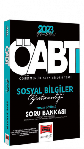 2023 KPSS ÖABT Sosyal Bilgiler Öğretmenliği Tamamı Çözümlü Soru Bankası