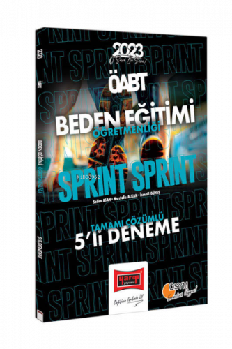 2023 KPSS ÖABT Sprint Beden Eğitimi Öğretmenliği Tamamı Çözümlü 5 Deneme