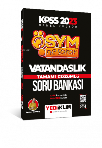 2023 KPSS Ösym Ne Sorar Vatandaşlık Tamamı Çözümlü Soru Bankası