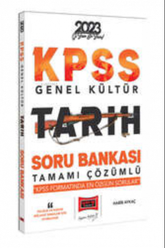2023 KPSS (Polislik ve Kurum Mülakat Sınavları İçin) Genel Kültür Tarih Tamamı Çözümlü Soru Bankası