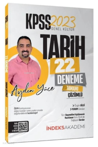 2023 KPSS Tarih 22 Deneme Çözümlü