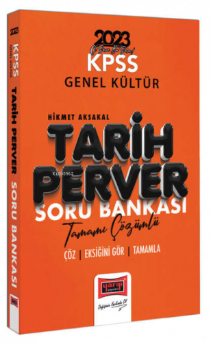 2023 KPSS TarihPerver Tamamı Çözümlü Soru Bankası