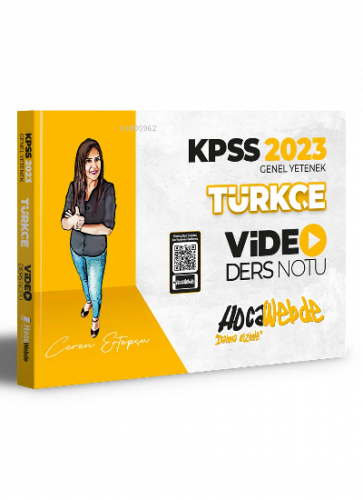 2023 KPSS Türkçe Video Ders Notu
