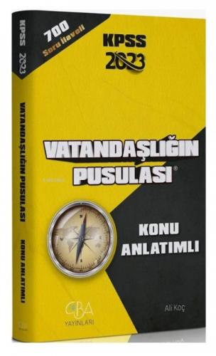 2023 KPSS Vatandaşlığın Pusulası Konu Anlatımı
