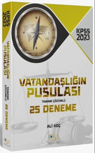 2023 KPSS Vatandaşlık Vatandaşlığın Pusulası 25 Deneme Çözümlü
