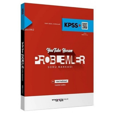 2023 KPSS Youtube Hocam Problemler Soru Bankası Marka Yayınları