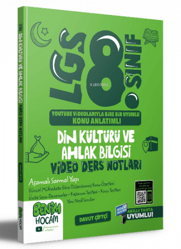2023 LGS 8.Sınıf Din Kültürü ve Ahlak Bilgisi Video Ders Notları (Konu Anlatımı)