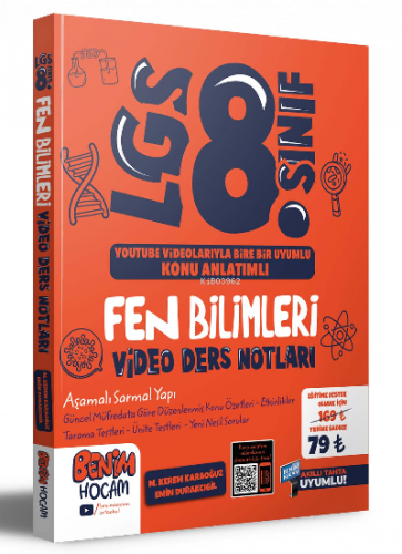 2023 LGS 8.Sınıf Fen Bilimleri Video Ders Notları (Konu Anlatımı)