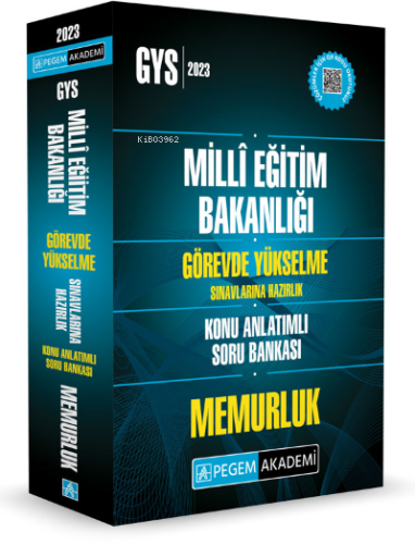 2023 MEB Görevde Yükselme Sınavlarına Hazırlık Konu Anlatımlı Soru Ban