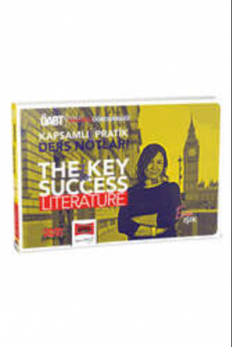 2023 ÖABT İngilizce Öğretmenliği The Key To Success Literature Kapsamlı ve Pratik Ders Notları