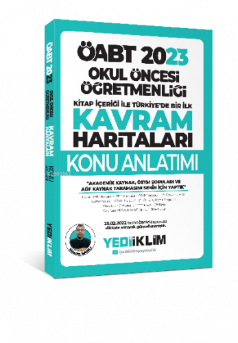 2023 ÖABT Okul Öncesi Öğretmenliği Kavram Haritalarıyla Konu Anlatımı