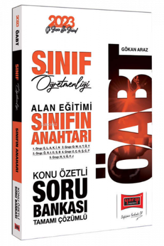 2023 ÖABT Sınıf Öğretmenliği Alan Eğitimi Sınıfın Anahtarı Konu Özetli Tamamı Çözümlü Soru Bankası