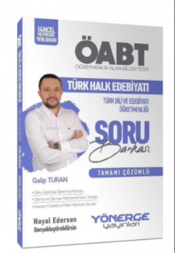 2023 ÖABT Türk Dili ve Edebiyatı Öğretmenliği Türk Halk Edebiyatı Soru