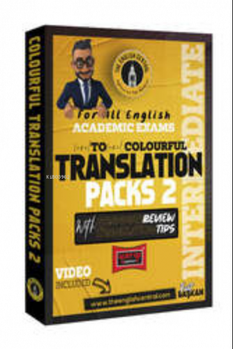 2023 Tüm İngilizce Akademik Sınavlar ;İçin Çeviri Fasikülleri Gramer Özeti Çeviri İpuçları Translation Packs 2 (İntermadiate)