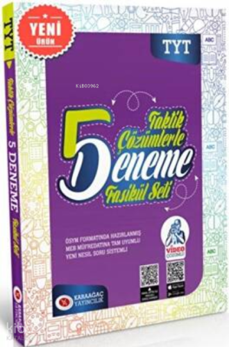 2023 Tyt Taktik Çözümlerle 5 Deneme Fasikül Seti