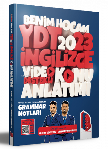 2023 YDT İngilizce Video Destekli Konu Anlatımı