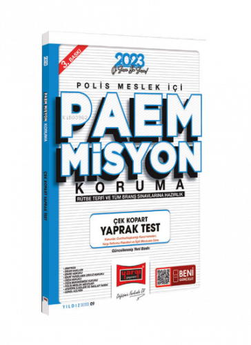 2023 Yıldız Serisi PAEM Misyon Koruma Rütbe Terfi ve Tüm Branş Sınavla