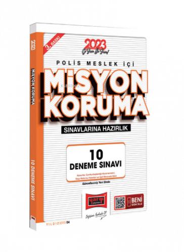 2023 Yıldız Serisi Polis Meslek İçi Misyon Koruma 10 Deneme Sınavı