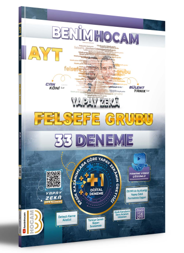 2024 AYT Yapay Zekâ Felsefe Grubu 33 Deneme