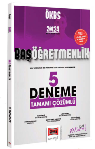 2024 Başöğretmenlik 5 Deneme