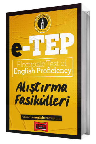 2024 E-Tep Electronic Test Of English Proficiency Alıştırma Fasiküller