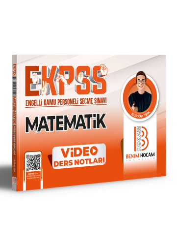 2024 EKPSS Matematik Video Ders Notları Benim Hocam Yayınları