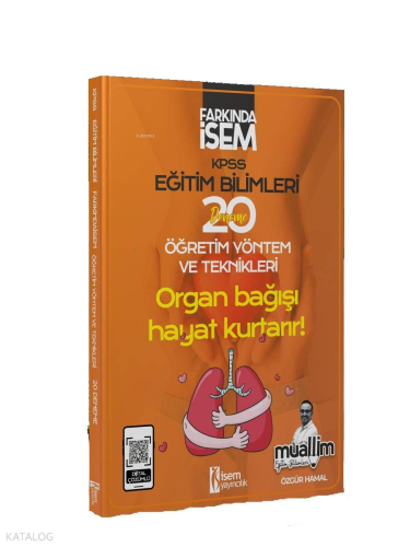 2024 Farkında İsem Kpss Muallim Eğitim Bilimleri Öğretim Yöntem Ve Teknikleri 20 Deneme