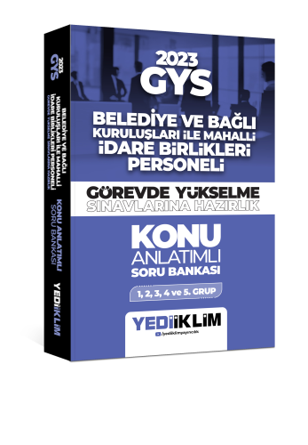 2024 GYS Belediye Ve Bağlı Kuruluşları İle Mahalli İdare Birlikleri Pe