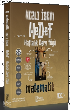 2024 Hızlı İsem Hedef 6. Sınıf Matematik Haftalık Ders Föyü