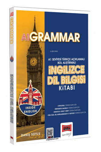 2024 Inside English A1 Grammar İngilizce Dil Bilgisi Kitabı