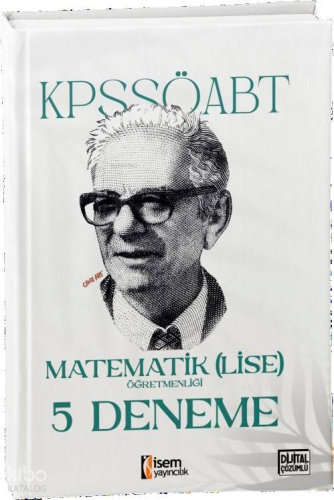 2024 İsem Kpss Öabt Lise Matematik Öğretmenliği 5 Deneme
