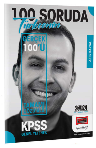 2024 KPSS 5Yüz 100 Soruda Tamamı Çözümlü Türkçe'nin Gerçek 100'ü