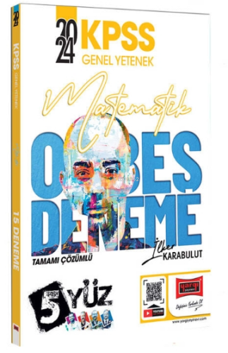 2024 KPSS 5Yüz Ekibi Matematik Tamamı Çözümlü 15 Deneme