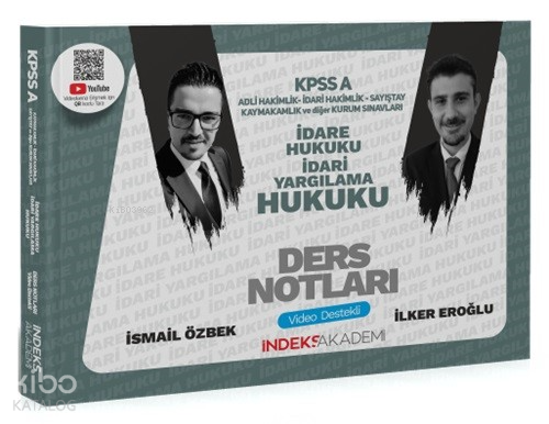 2024 KPSS A Grubu İdare ve İdari Yargılama Hukuku Video Ders Notları