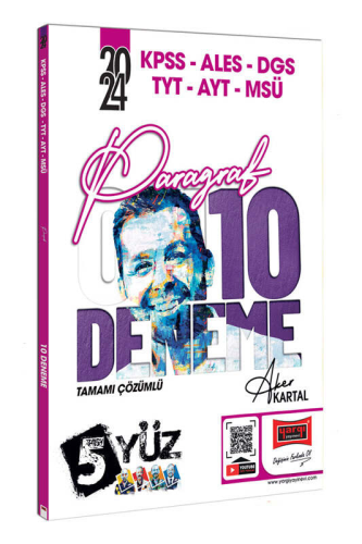 2024 KPSS ALES DGS TYT AYT MSÜ 5Yüz Paragraf 10 Deneme