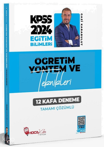 2024 KPSS Eğitim Bilimleri Öğretim Yöntem ve Teknikleri 12 Kafa Deneme Çözümlü