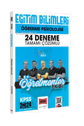 2024 KPSS Eğitim Bilimleri Öğretmenler Ekibi Öğrenme Psikolojisi Tamamı Çözümlü 24 Deneme