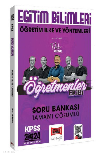 2024 KPSS Eğitim Bilimleri Öğretmenler Ekibi Öğretim İlke ve Yöntemleri Tamamı Çözümlü Soru Bankası