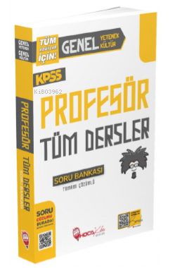 2024 KPSS Genel Yetenek Genel Kültür Profesör Soru Bankası Çözümlü