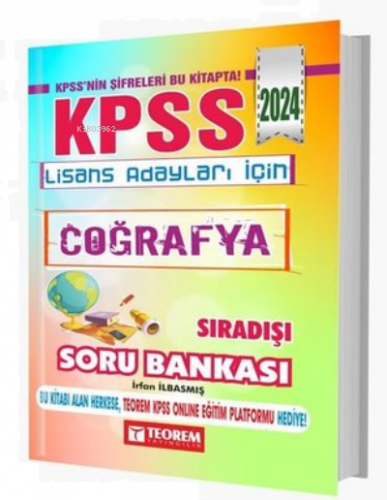 2024 KPSS Lisans Coğrafya Sıradışı Soru Bankası