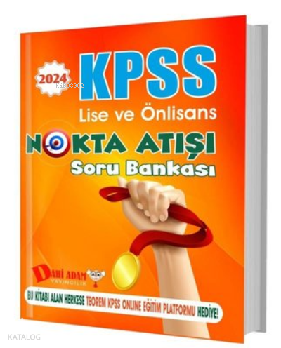 2024 KPSS Lise ve Ön Lisans Nokta Atışı Soru Bankası