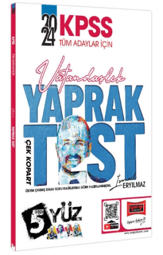 2024 KPSS Tüm Adaylar İçin 5Yüz Vatandaşlık Çek Kopart Yaprak Test