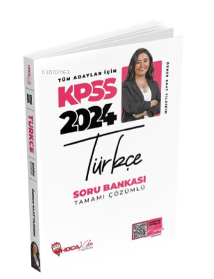 2024 KPSS Türkçe Soru Bankası Çözümlü