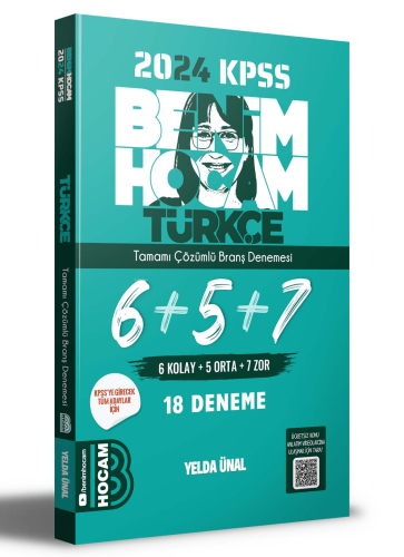 2024 KPSS Türkçe Tamamı Çözümlü 6+5+7 Deneme