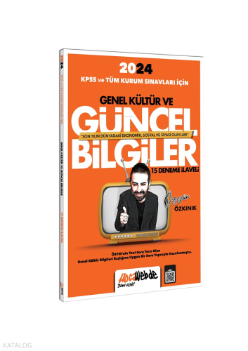 2024 KPSS ve Tüm Kurum Sınavları İçin Güncel Bilgiler 15 Deneme İlavel