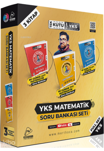 2024 Mert Hoca YKS TYT-AYT Matematik Soru Bankası Seti