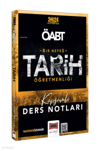 2024 ÖABT Bir Nefes Tarih Öğretmenliği Kapsamlı Ders Notları