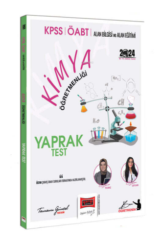 2024 ÖABT Kimya Yaprak Test