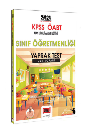2024 ÖABT Sınıf Öğretmenliği Çek Kopart Yaprak Test