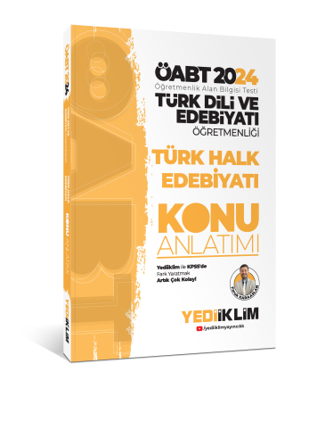 2024 ÖABT Türk Dili Ve Edebiyatı Öğretmenliği Türk Halk Edebiyatı Konu Anlatımı